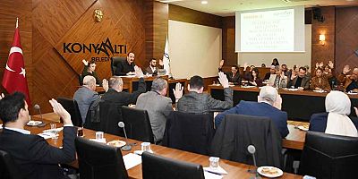 Konyaaltı Meclisi'nde 6 Şubat ve  Kartalkaya Vurgusu