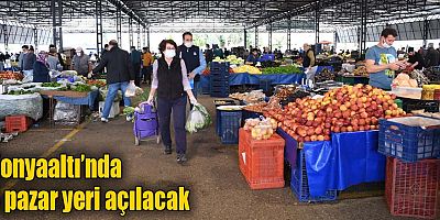 Konyaaltı’nda 8 pazar yeri açılacak