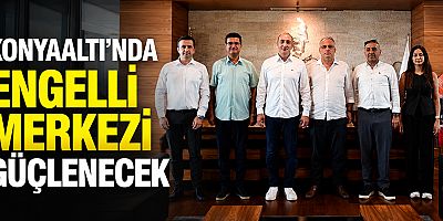 Konyaaltı'nda engelli merkezi güçlenecek
