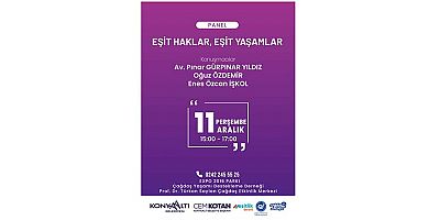 Konyaaltı'nda eşit yaşama farkındalık oluşturulacak