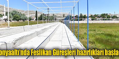 Konyaaltı’nda Feslikan Güreşleri hazırlıkları başladı