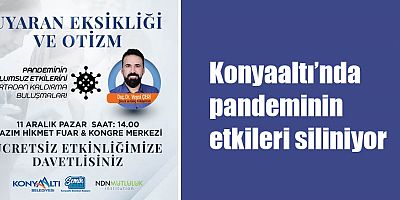 Konyaaltı’nda pandeminin etkileri siliniyor