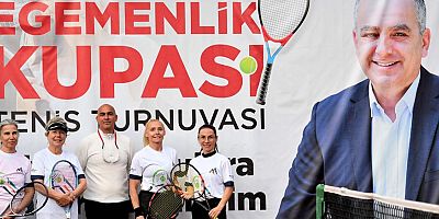Konyaaltı’nda rekor katılımlı tenis turnuvası