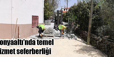 Konyaaltı’nda temel hizmet seferberliği