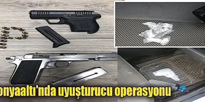 Konyaaltı'nda uyuşturucu operasyonu