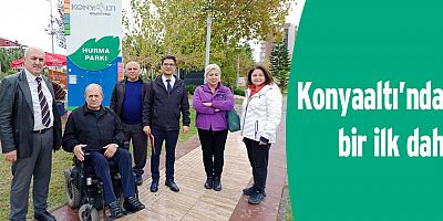 Konyaaltı’ndan bir ilk daha