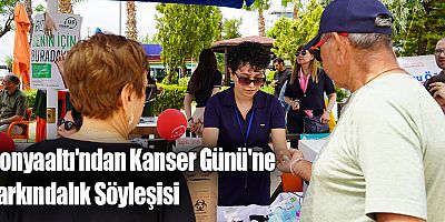 Konyaaltı'ndan Kanser Günü'ne Farkındalık Söyleşisi