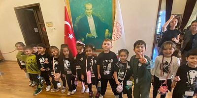 Konyaaltı'nın miniklerinden Atatürk'ün evine ziyaret