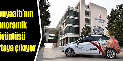 Konyaaltı’nın panoramik görüntüsü ortaya çıkıyor
