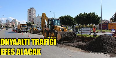 Konyaaltı trafiği nefes alacak