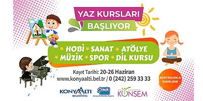 Konyaaltı yaza hareket getirecek