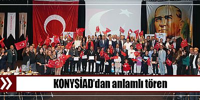 KONYSİAD’dan anlamlı tören