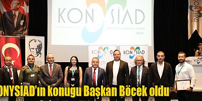 KONYSİAD’ın konuğu Başkan Böcek oldu