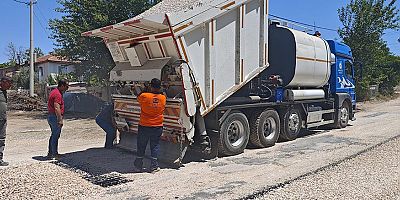 Korkuteli Belediyesi Asfalt Sezonunu Açtı