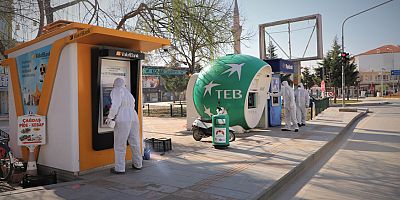 Korkuteli Belediyesi'nden Corona önlemleri