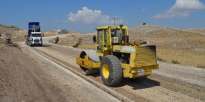 Korkuteli Çığlık yayla yolu asfaltlanıyor