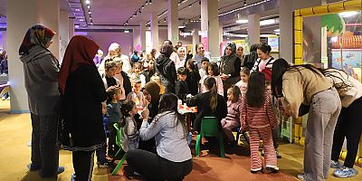 Korkuteli’de çocukların yüzü gülüyor