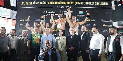 Korkuteli’nde Altın Kiraz Yağlı Pehlivan Güreşleri Coşkusu