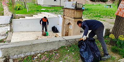 Korkuteli'nde bahar temizliği,mahalleler pırıl pırıl oluyor