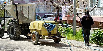 Korkuteli'nde bahar temizliği: Yabani otlara veda