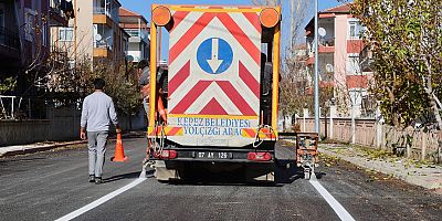 Korkuteli’nde yollar yenileniyor