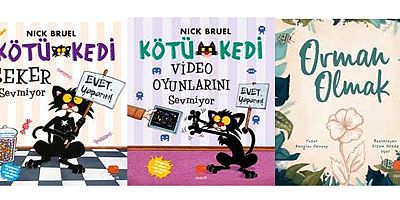 Kötü Kedi'nin Maceraları ve Bir Camgüzeli'nin öyküsü, Uçan Fil'in renkli kitaplarıyla raflarda!