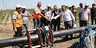 Kovanlık’ta sulanmayan arazi kalmayacak