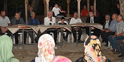 “Köyümüze verdiğiniz hizmetlerle bize bir ilki yaşattınız”