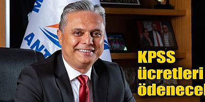 KPSS ücretleri ödenecek