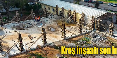 Kreş inşaatı son hız