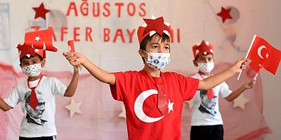 Kreşte 30 Ağustos coşkusu