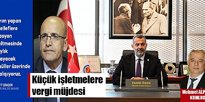 Küçük işletmelere vergi müjdesi