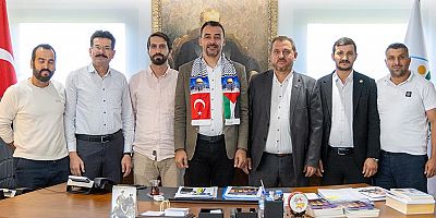 Kudüs Platformu'ndan Manavgat Belediyesi'ne ziyaret