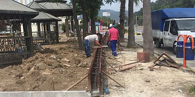 Kuleli Park'ta düzenleme çalışmaları başladı