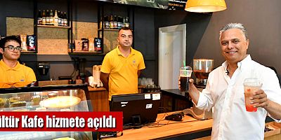 Kültür Kafe hizmete açıldı