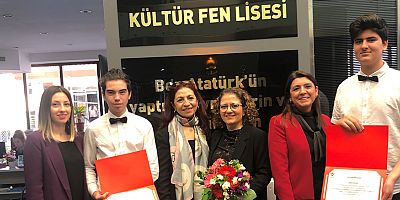 Kültür Koleji Fen Lisesi Türkiye birincisi oldu
