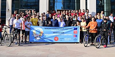 Kumluca Belediyesi arabasız gün etkinliği için Rhodiapolis'e yürüdü