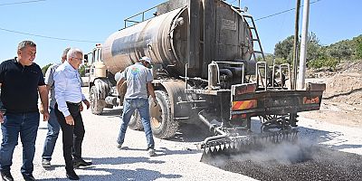 Kumluca Belediyesi asfalt çalışmalarına Toptaş mahallesi etabıyla devam ediyor