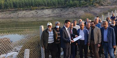 Kumluca Belediyesi'nin elindeki tarımsal sulama göleti alındı