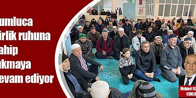 Kumluca birlik ruhuna sahip çıkmaya devam ediyor