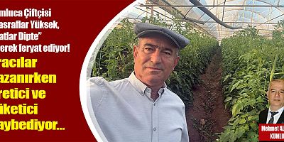 Kumluca Çiftçisi, “Masraflar Yüksek, Fiyatlar Dipte” Diyerek Feryat Ediyor!