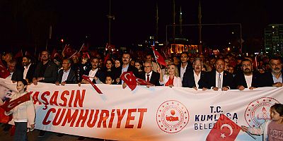 Kumluca’da 29 Ekim Cumhuriyet Bayramı Coşkusu