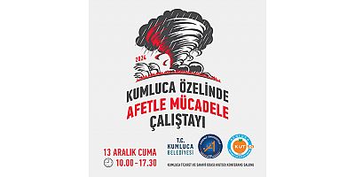 Kumluca’da “Afet ile Mücadele” Çalıştayı Düzenleniyor