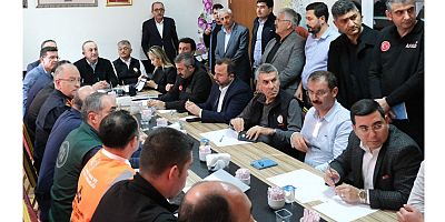 Kumluca’da afet koordinasyon toplantısı