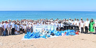 Kumluca'da “Antalya’da Deniz Hep Temiz!” etkinliği düzenlendi