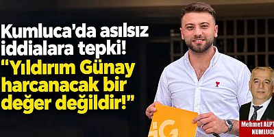 Kumluca'da asılsız iddialara tepki! 