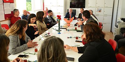 Kumluca’da Başkan Avcıoğlu’ndan 24 Kasım Ziyareti