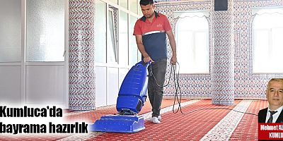 Kumluca'da bayrama hazırlık