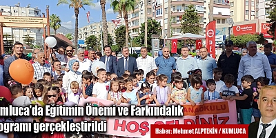 Kumluca'da Eğitimin Önemi ve Farkındalık Programı gerçekleştirildi