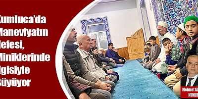 Kumluca’da Maneviyatın Nefesi, Miniklerinde İlgisiyle Büyüyor